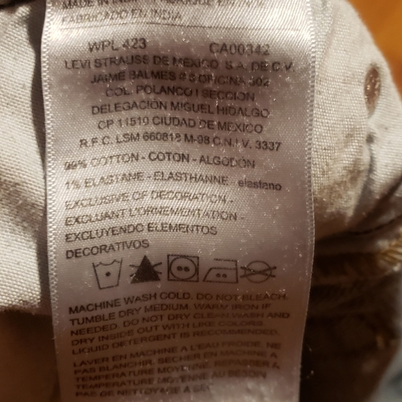 Levi's Signature S67 Athletic Jeans Men's Size 34 x 32 - Picture 5 of 8